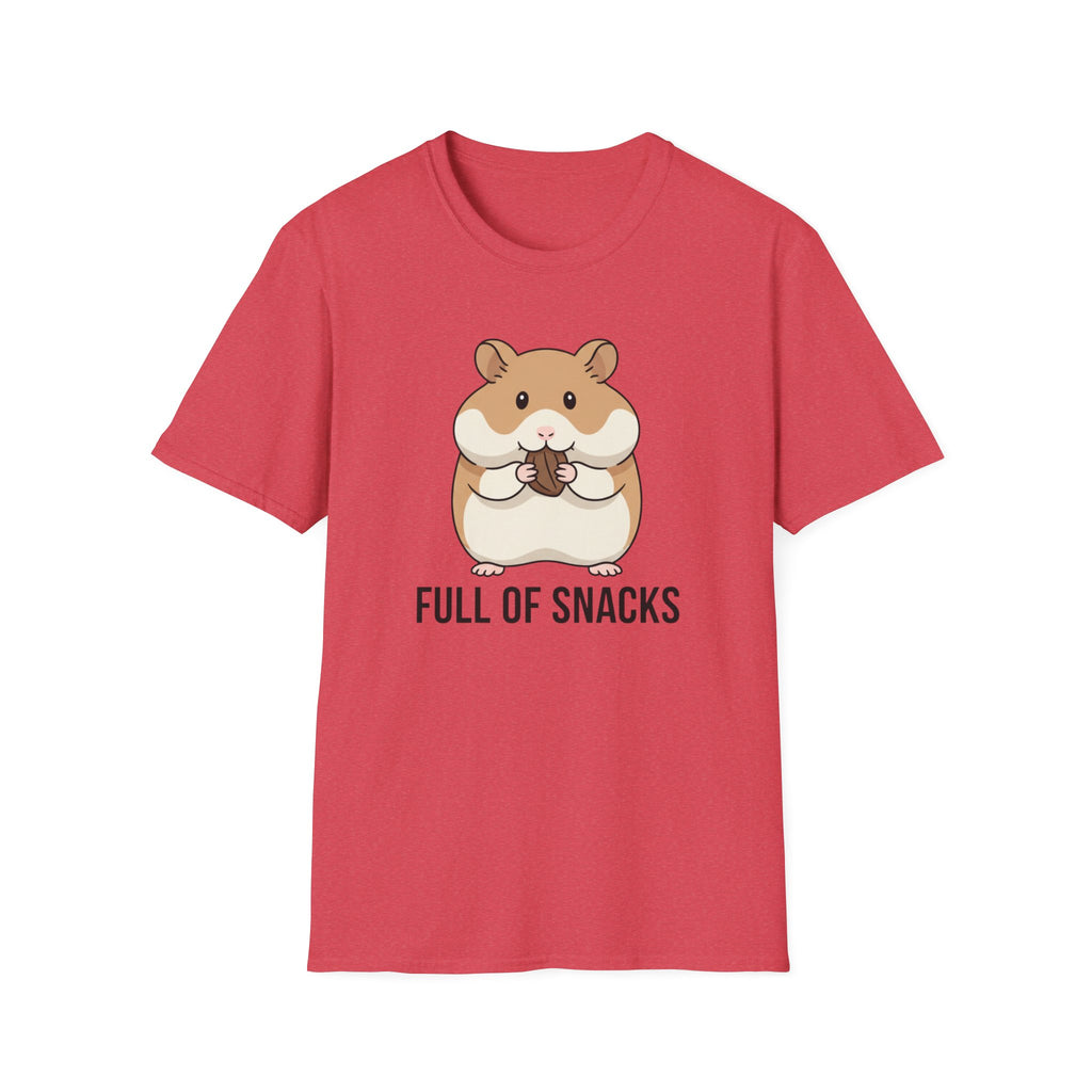 Full Of Snacks Hamster T-Shirt