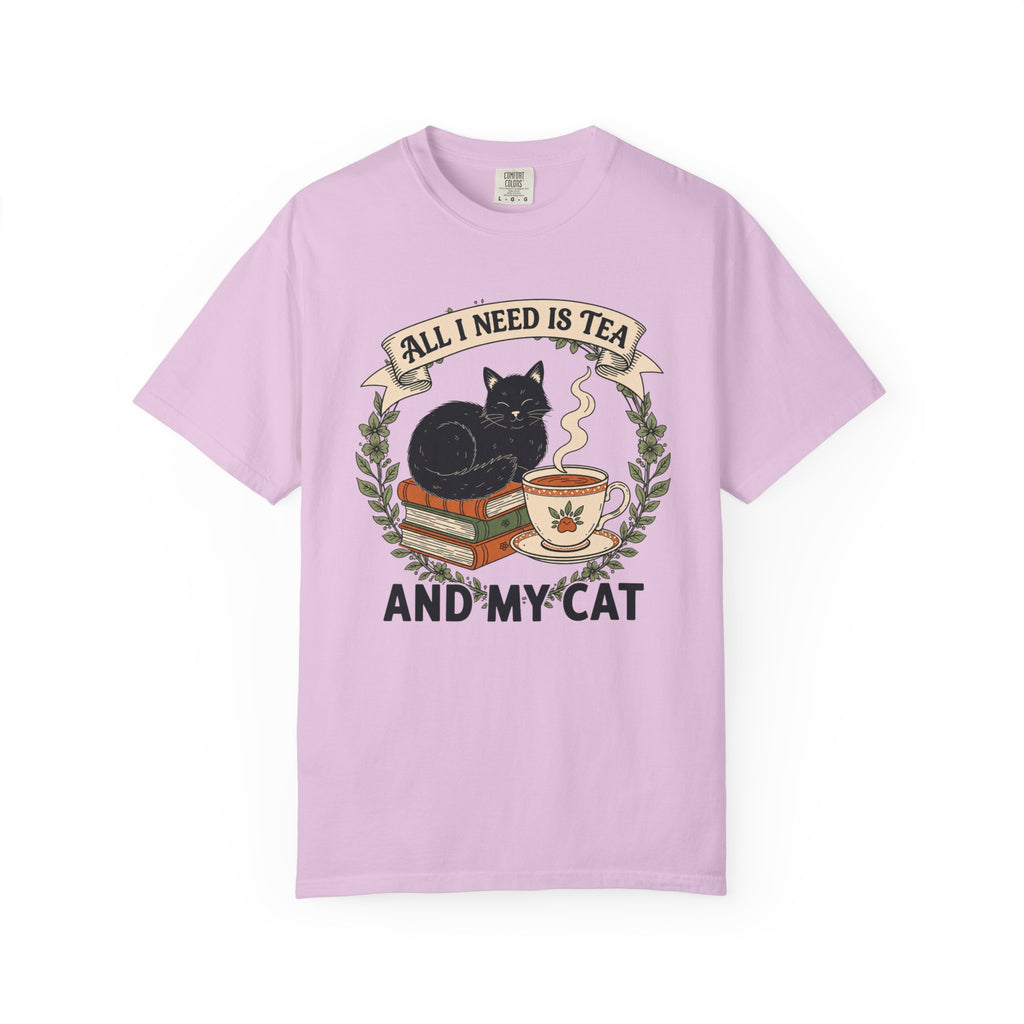 All I Need Is Tea & My Cat T-Shirt