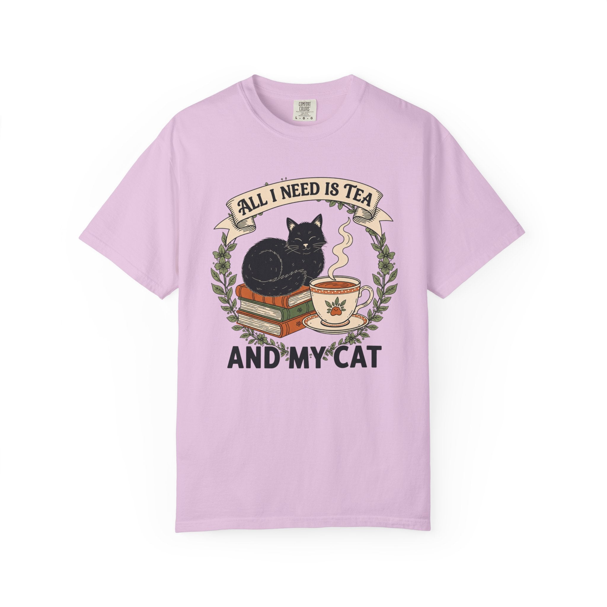 All I Need Is Tea & My Cat T-Shirt