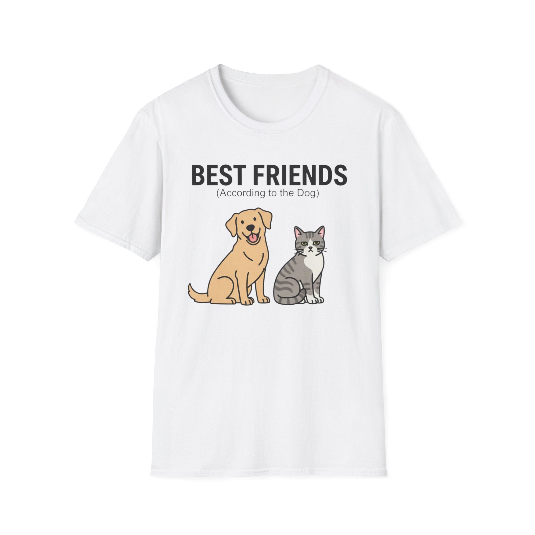 Best Friends Dog and Cat T-Shirt