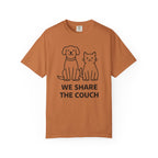 We Share The Couch Dog & Cat T-Shirt