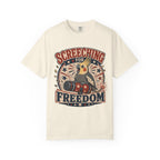 Patriotic Screeching for Freedom Cockatiel T-Shirt