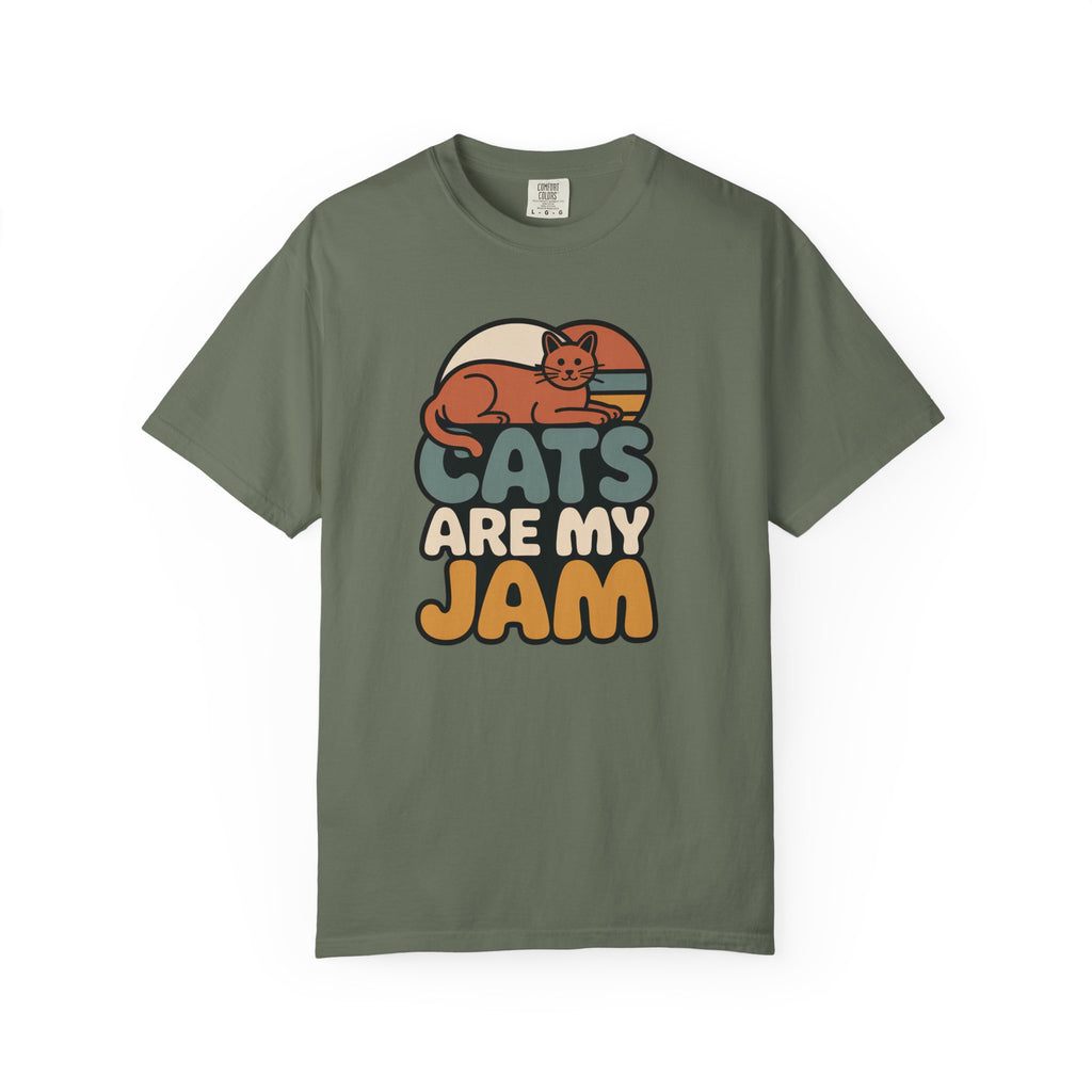 Cats Are My Jam Retro T-Shirt