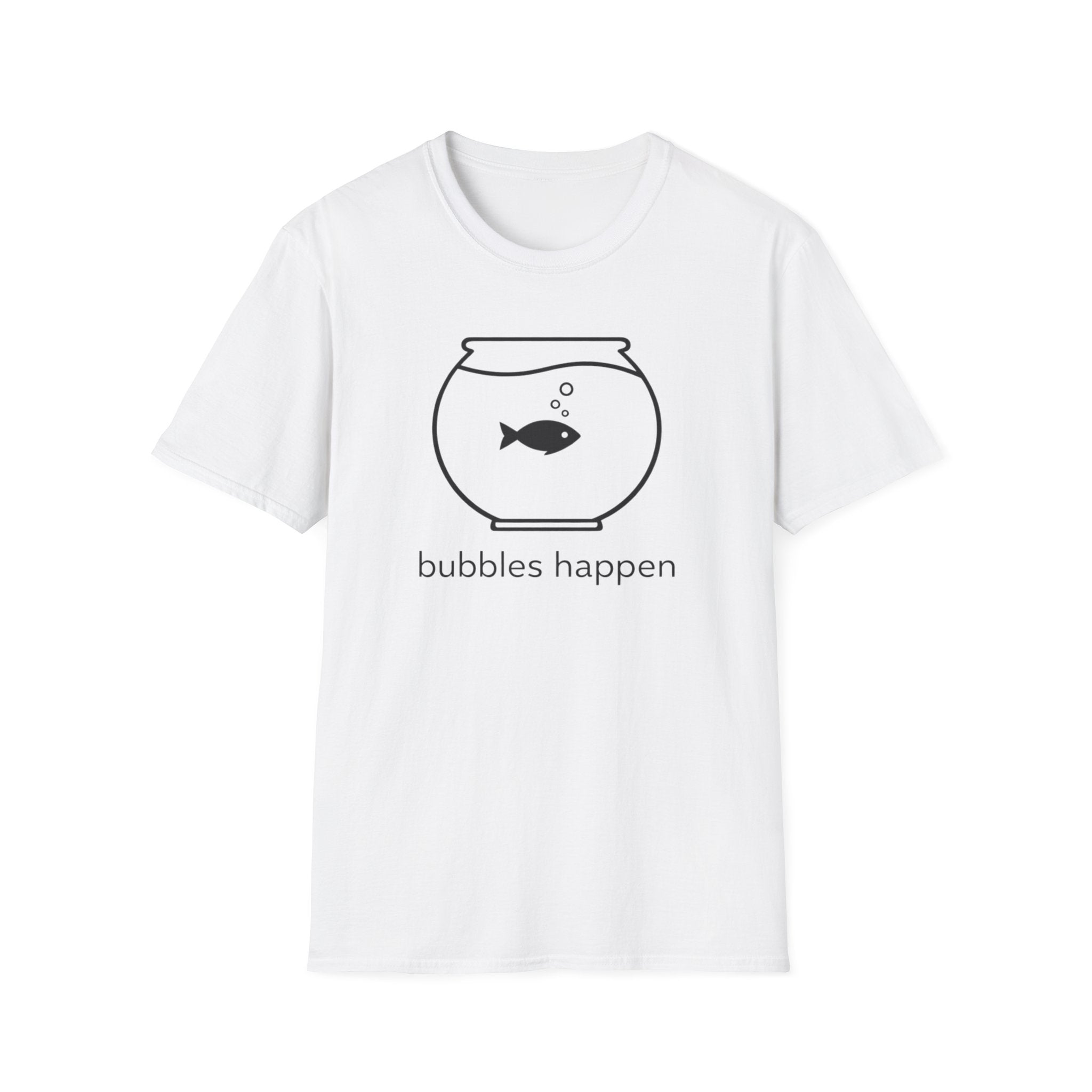 Bubbles Happen Goldfish T-Shirt