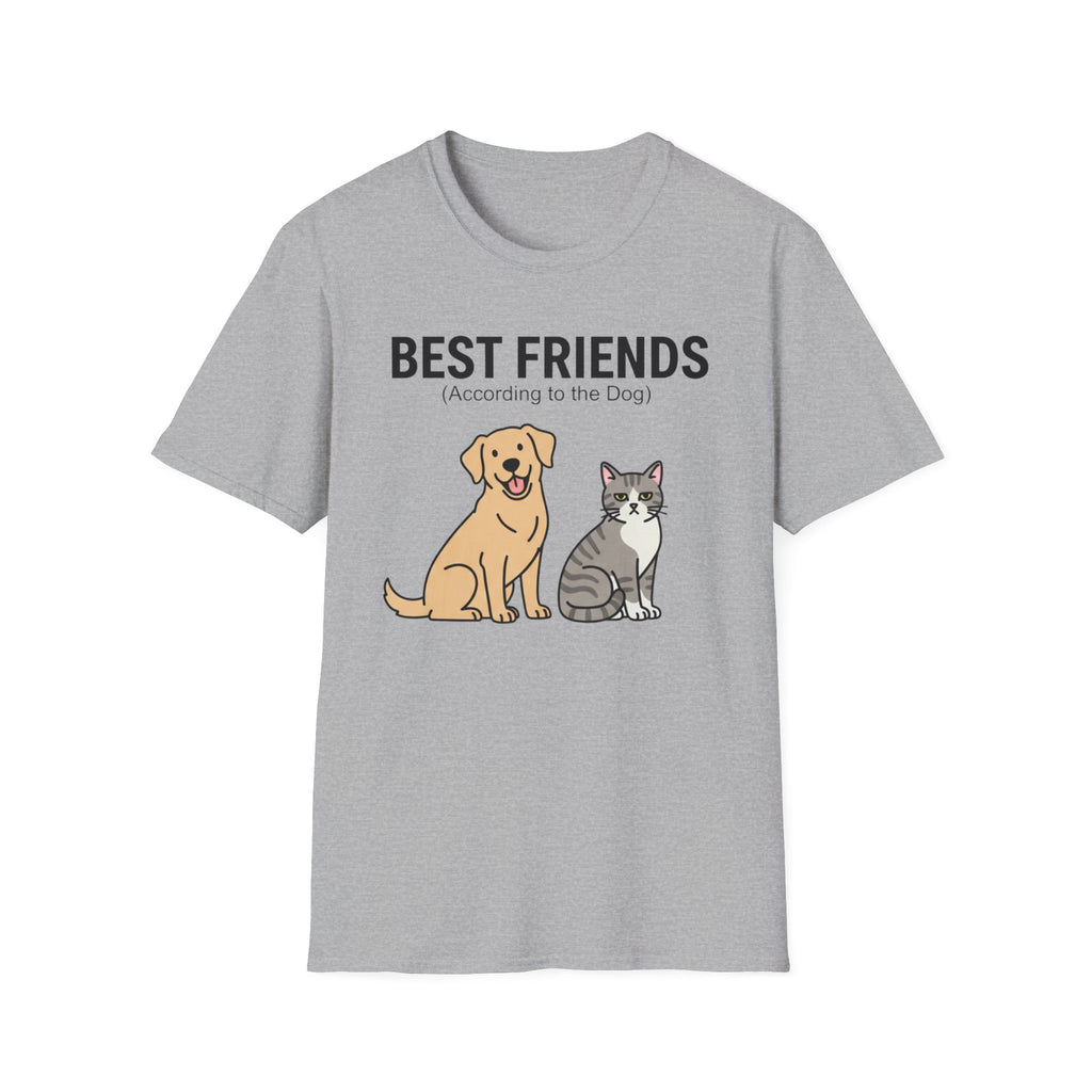 Best Friends Dog and Cat T-Shirt