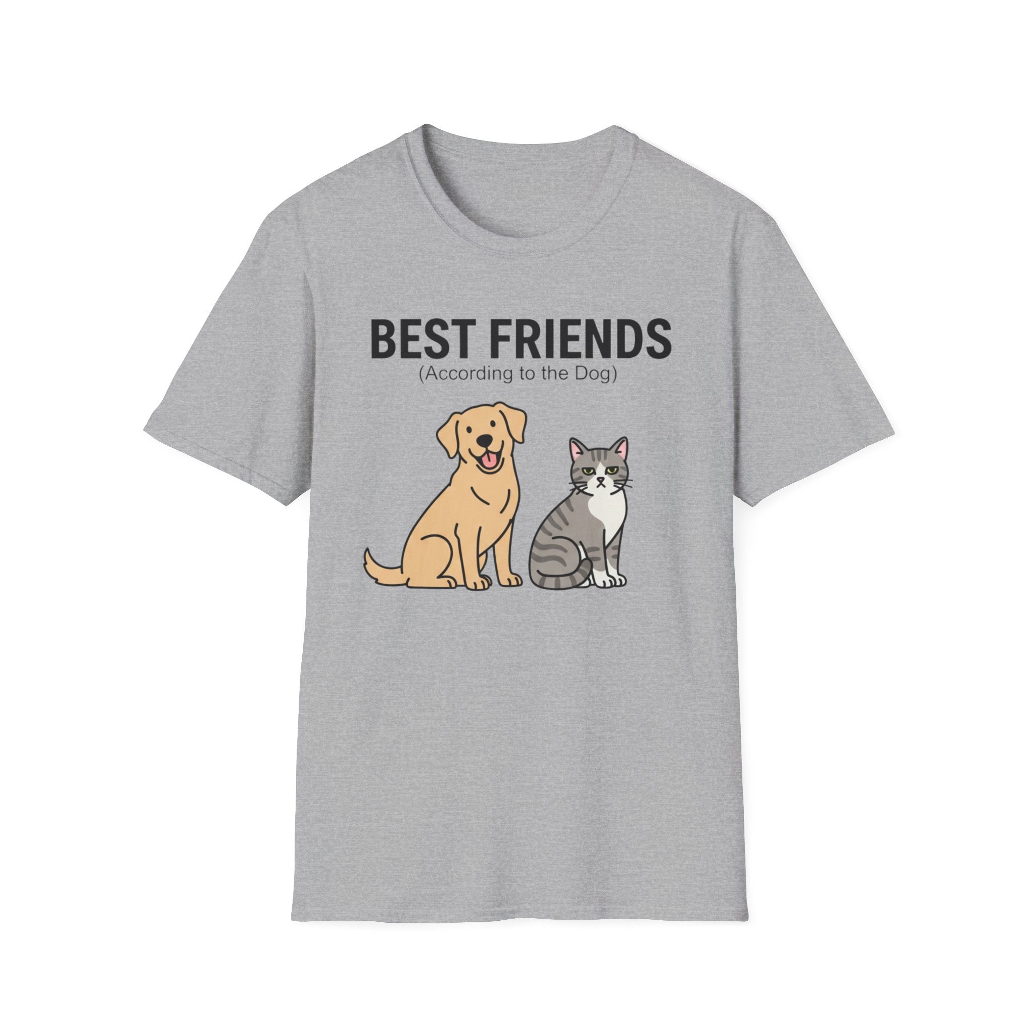 Best Friends Dog and Cat T-Shirt