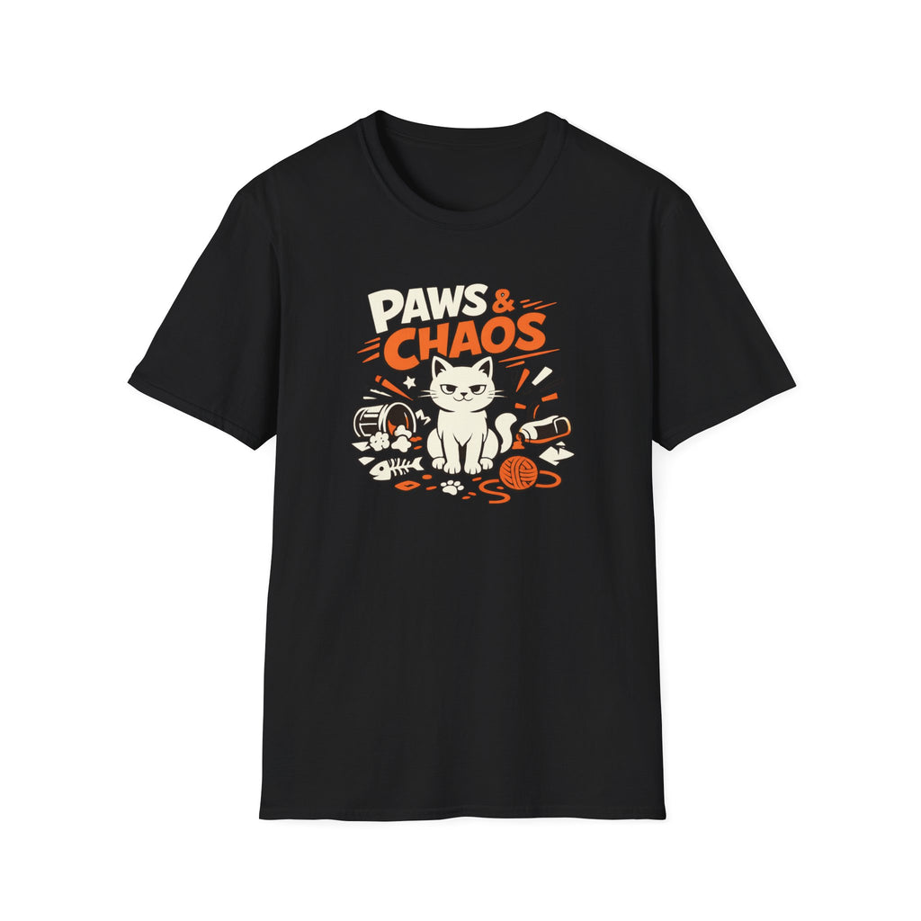 Paws and Chaos Cat T-Shirt