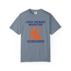 Chief Package Inspector Doorbell Response Division Dog T-shirt