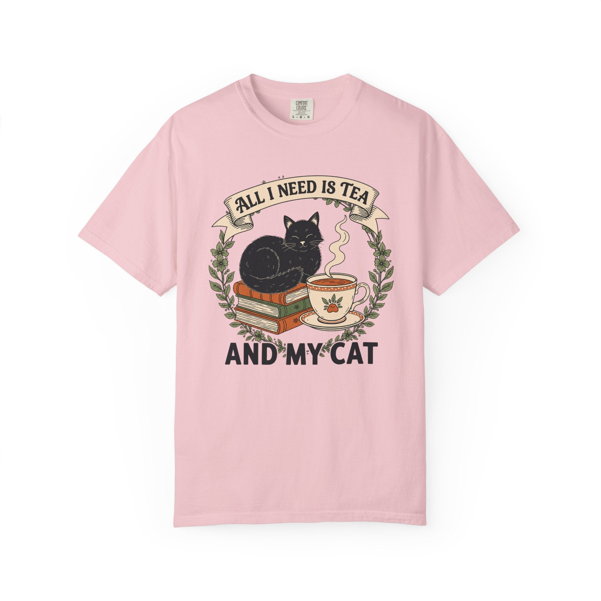 All I Need Is Tea & My Cat T-Shirt