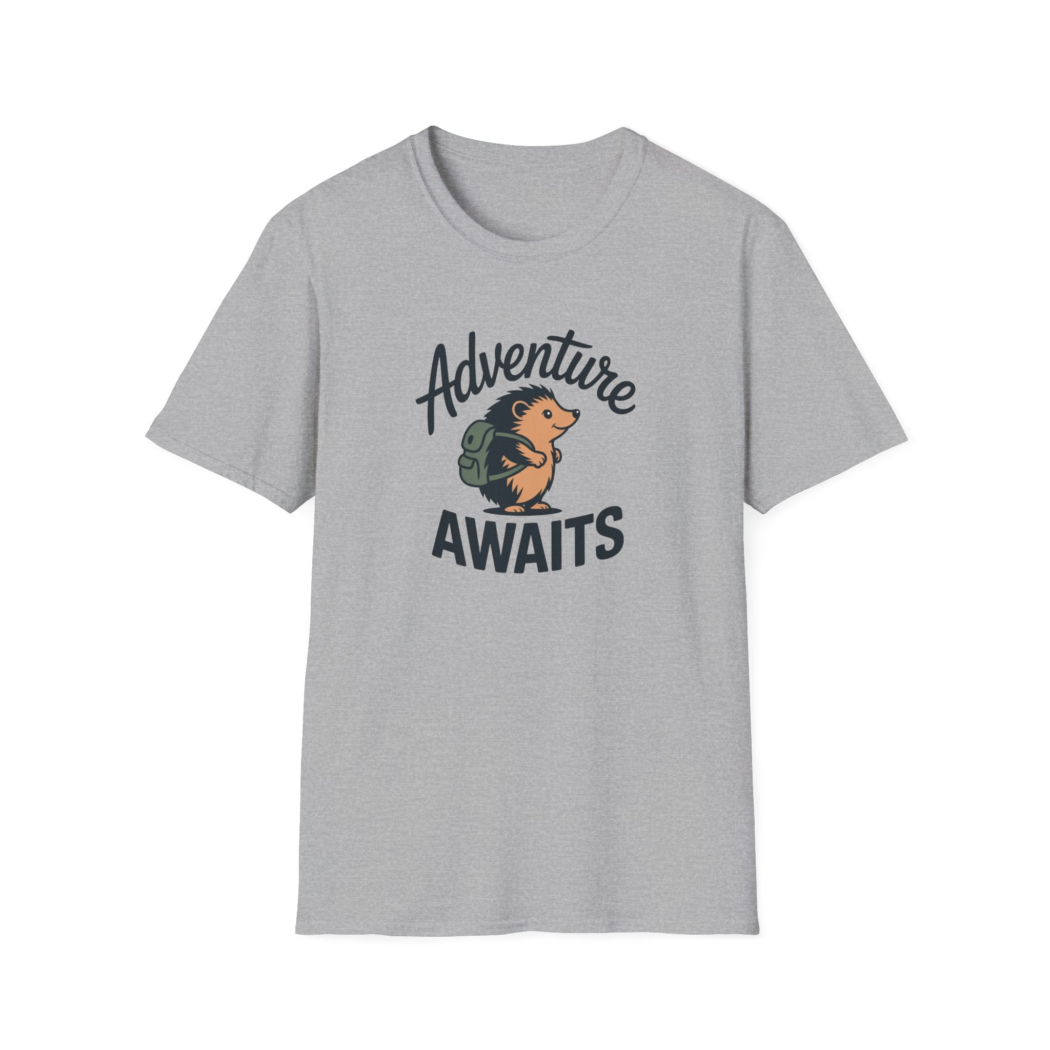 Adventure Awaits Hedgehog T-Shirt