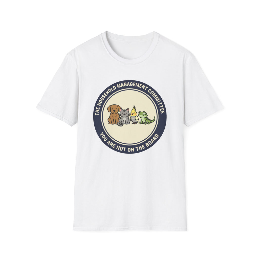 The Household Management Committee Pet  T-Shirt