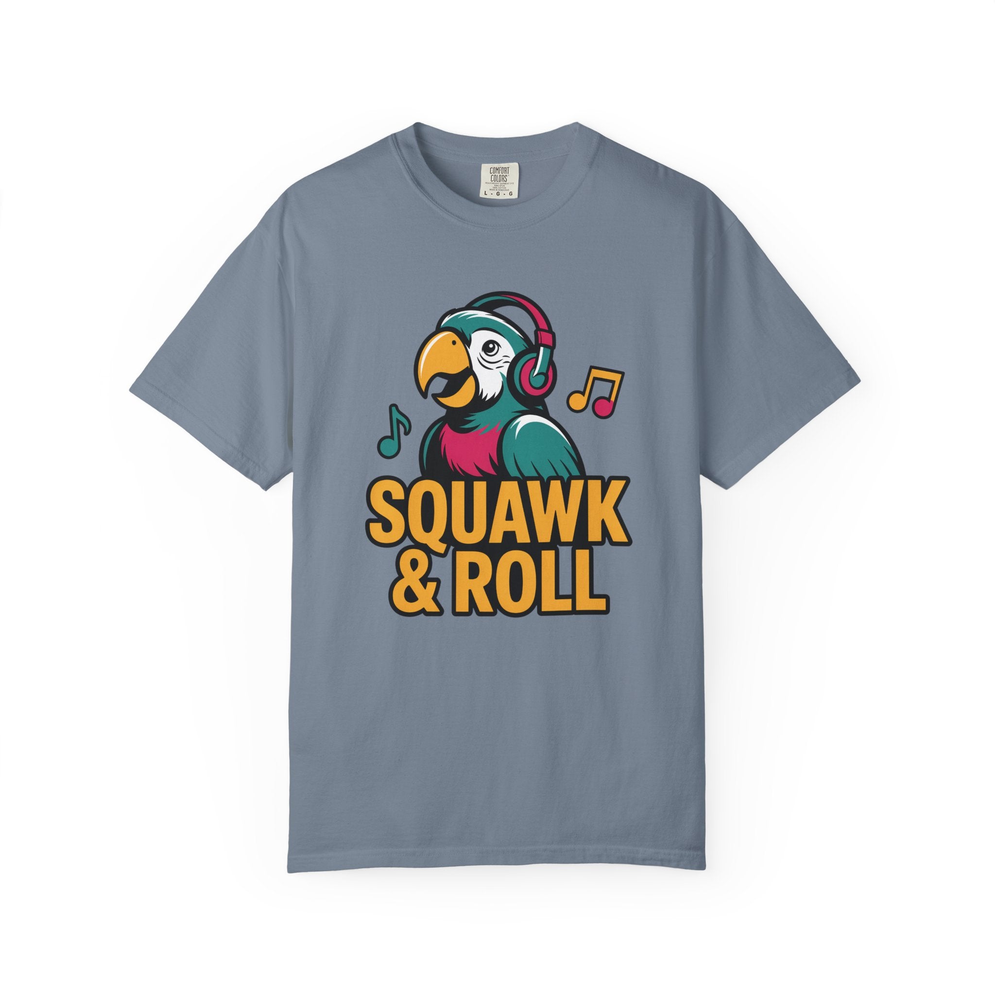 Squawk & Roll Retro Parrot T-Shirt