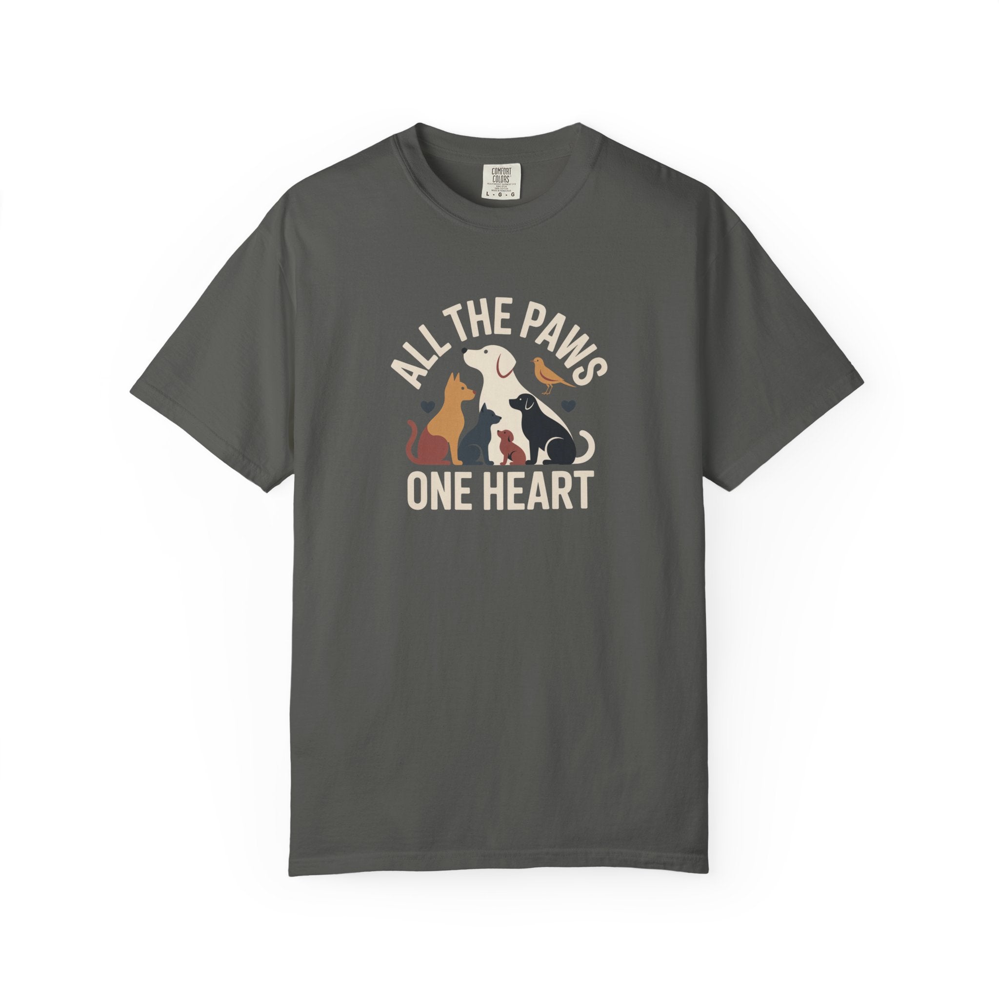 All the Paws One Heart Dog T-Shirt