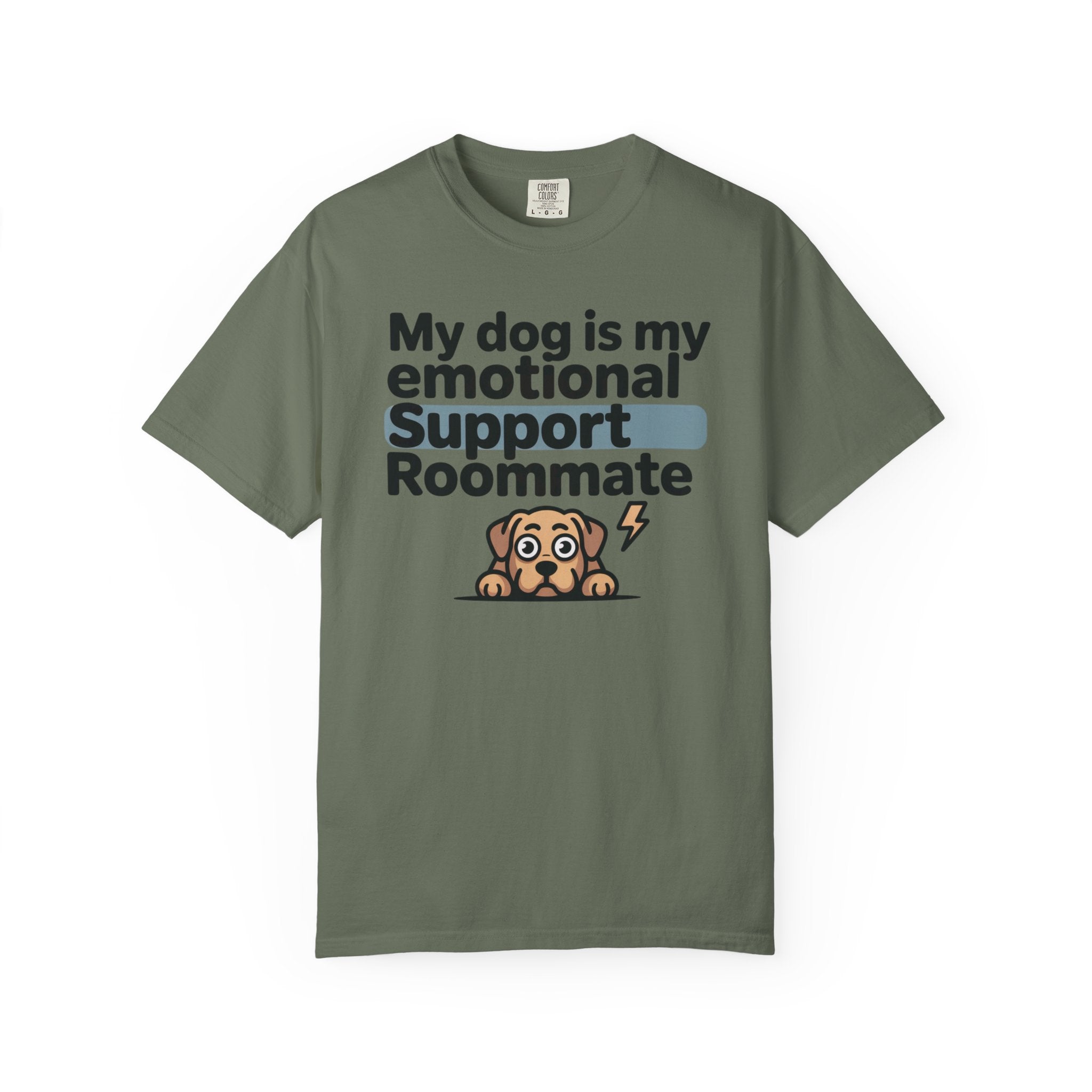 My Dog Is My Emotional Support Roommate T-Shirt