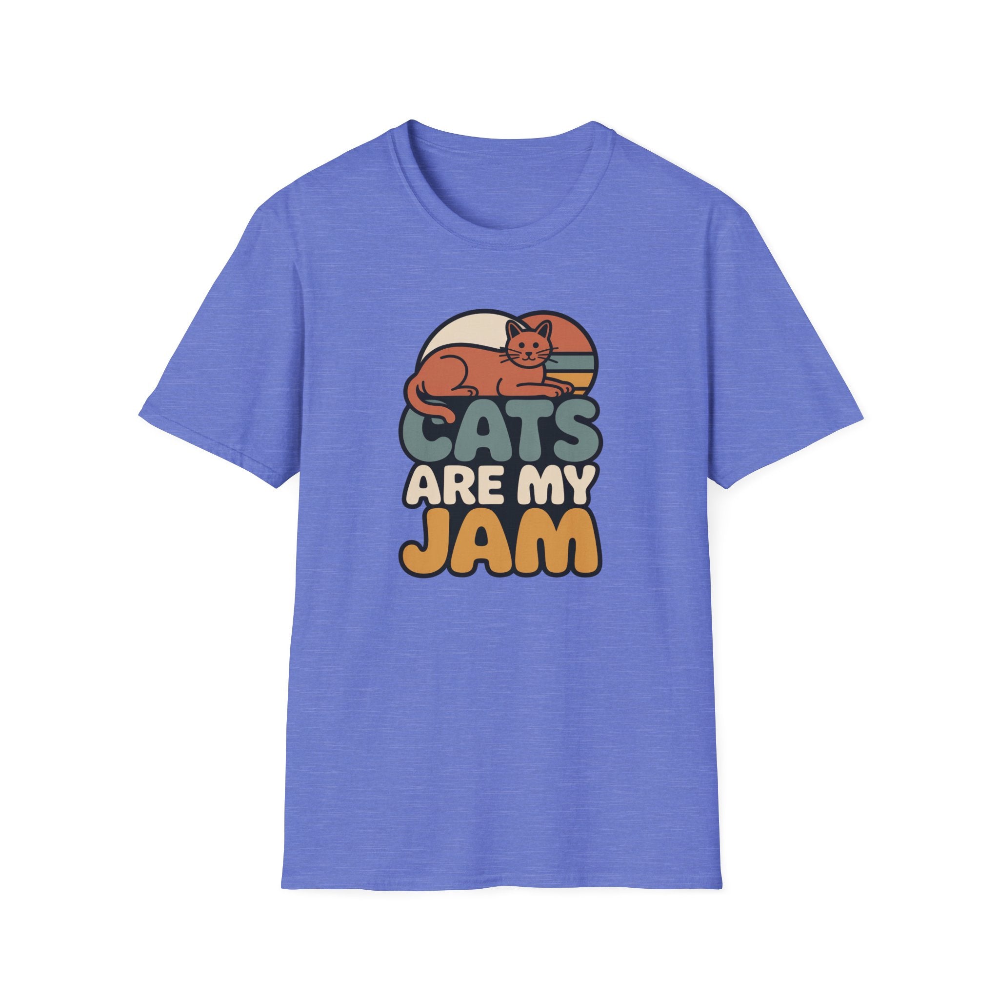 Cats Are My Jam Retro T-Shirt