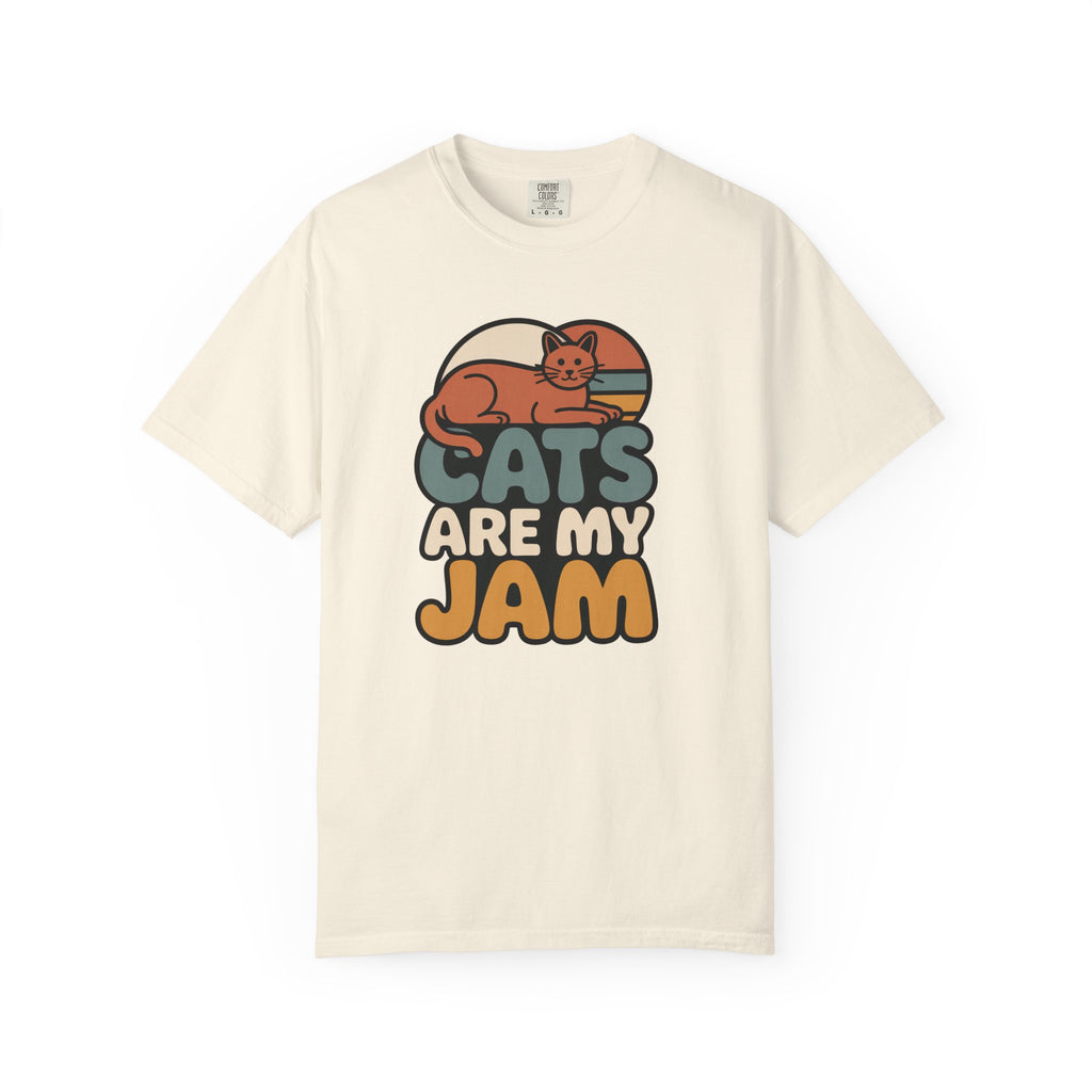 Cats Are My Jam Retro T-Shirt