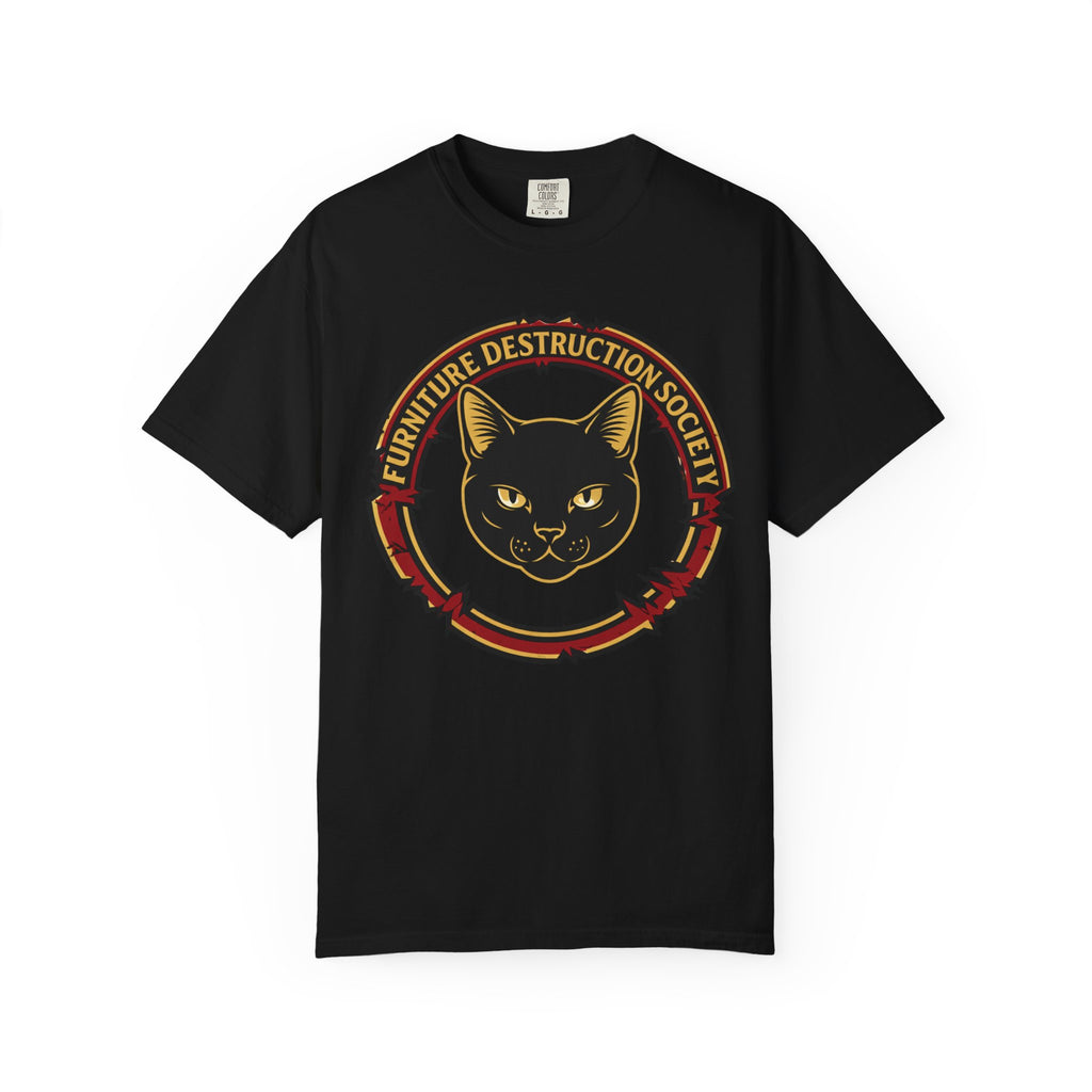 Furniture Destruction Society Cat T‑Shirt
