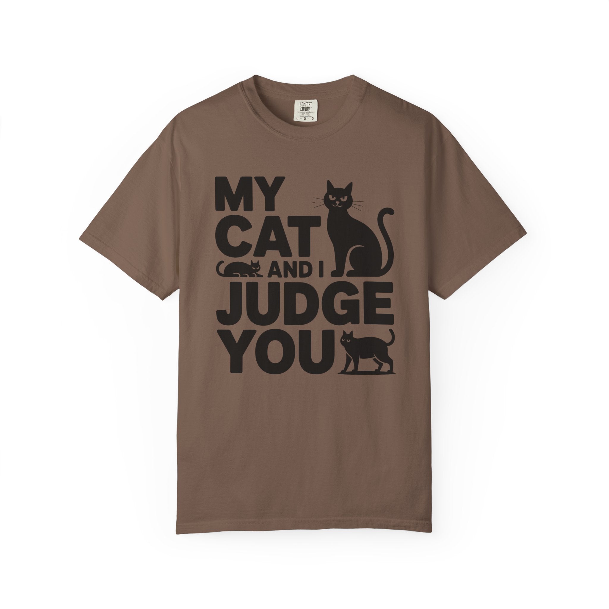 My Cat and I Judge You Cat T-Shirt
