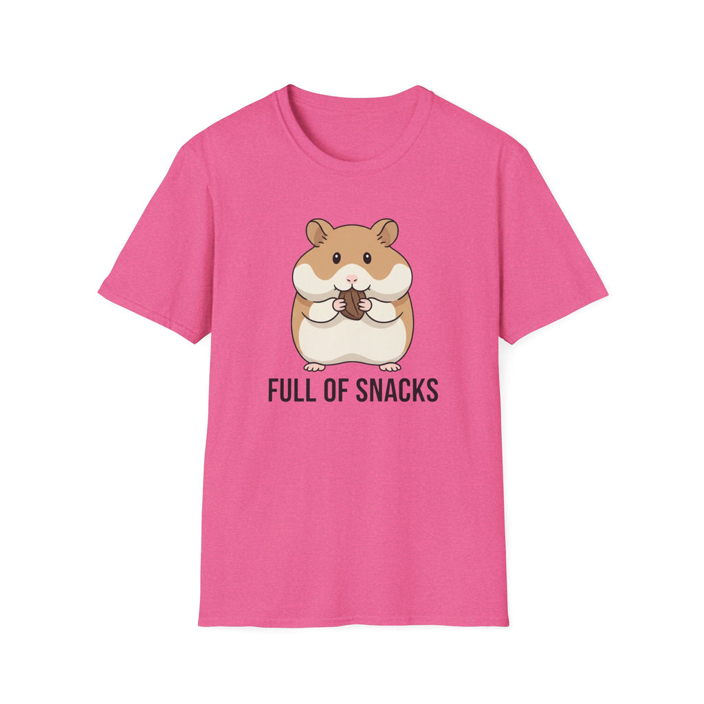 Full Of Snacks Hamster T-Shirt