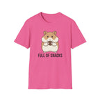 Full Of Snacks Hamster T-Shirt