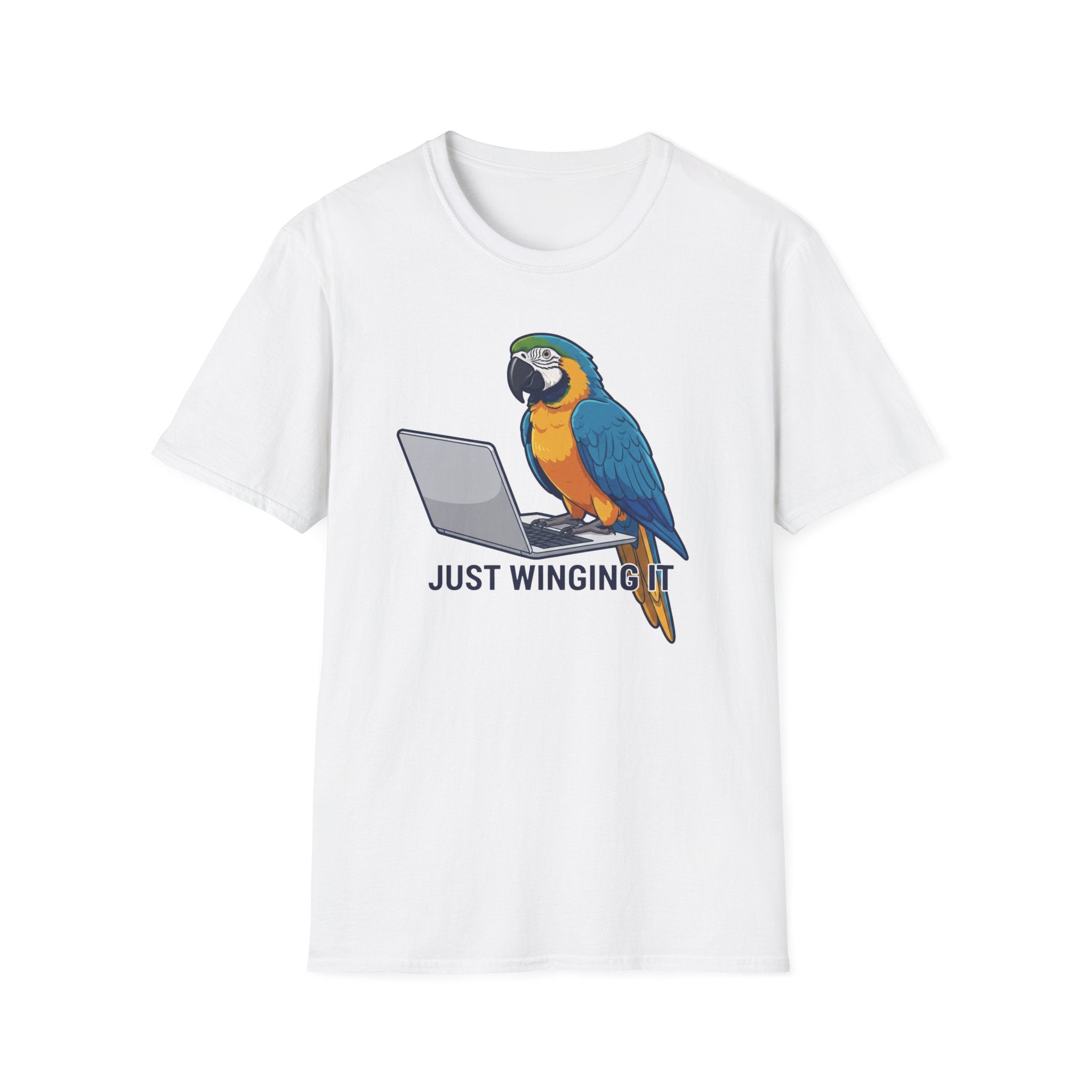 Just Winging It Parrot T-Shirt