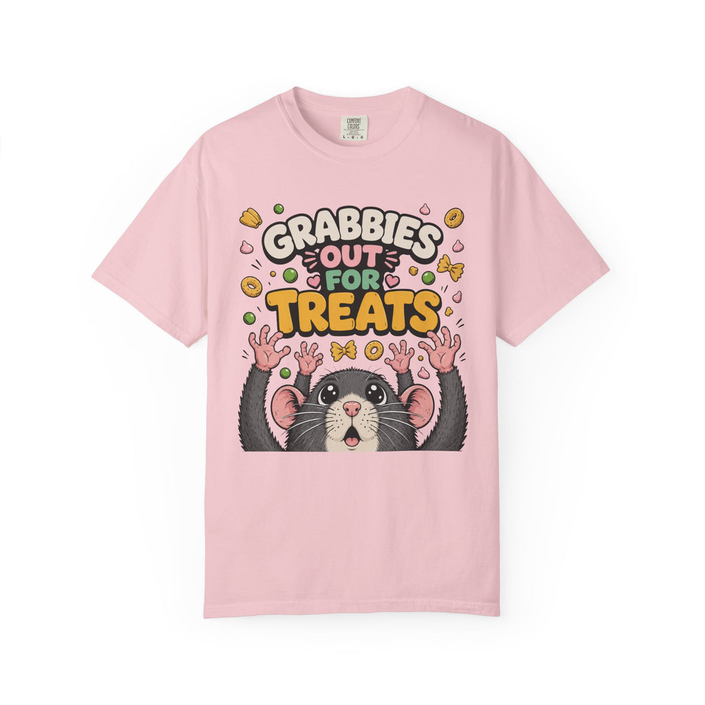 Grabbies Out for Treats Rat T-Shirt