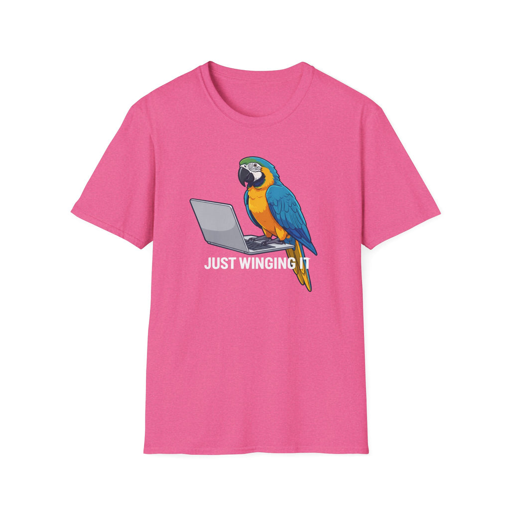 Just Winging It Parrot T-Shirt
