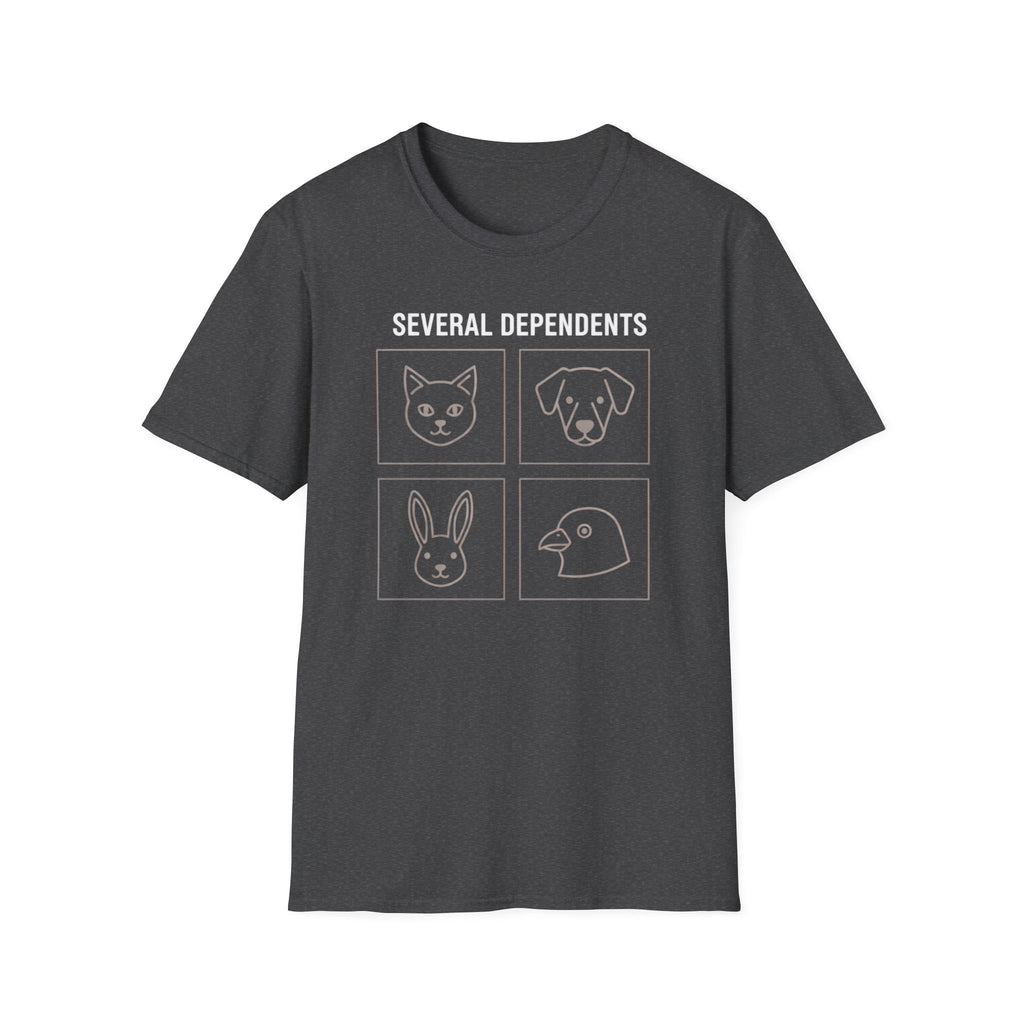 Several Dependents Pet T-Shirt