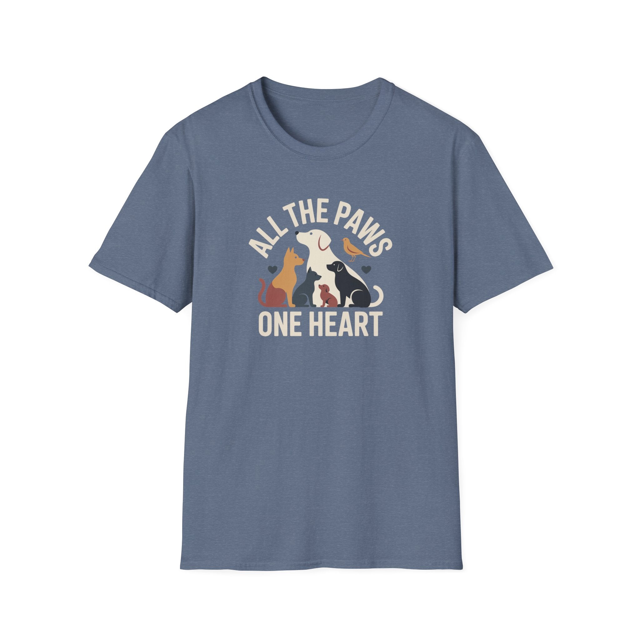 All the Paws One Heart Pet T-Shirt