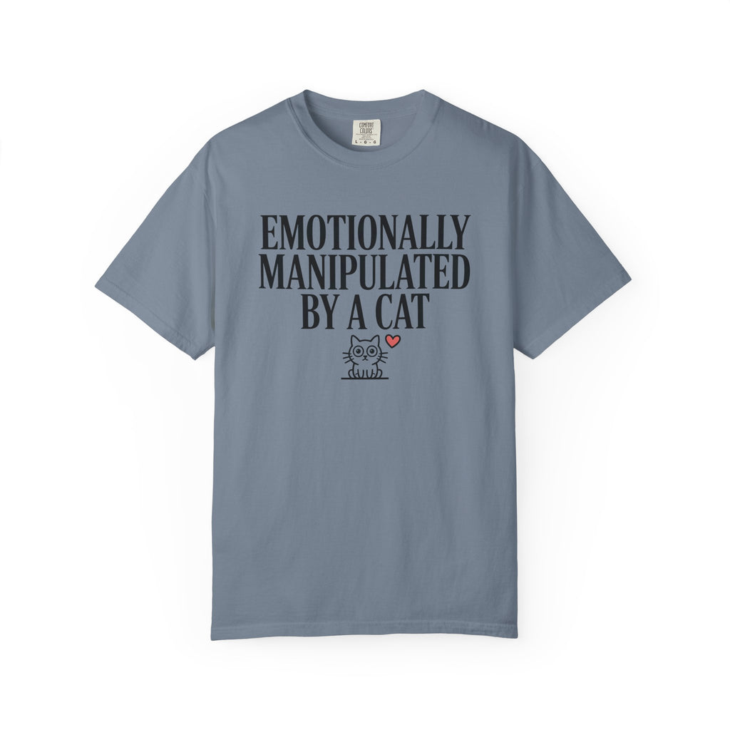 Emotionally Manipulated by a Cat T-Shirt