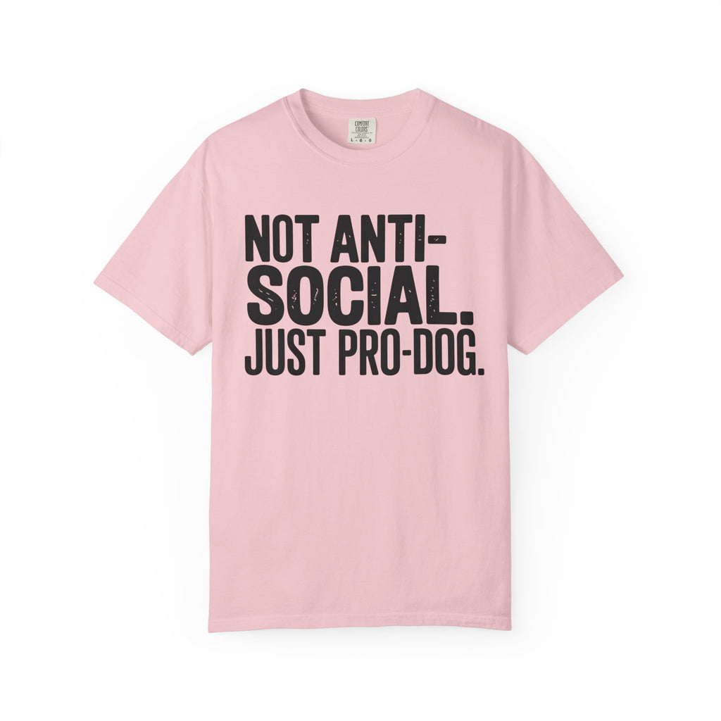Not Anti-Social. Just Pro-Dog. T-Shirt