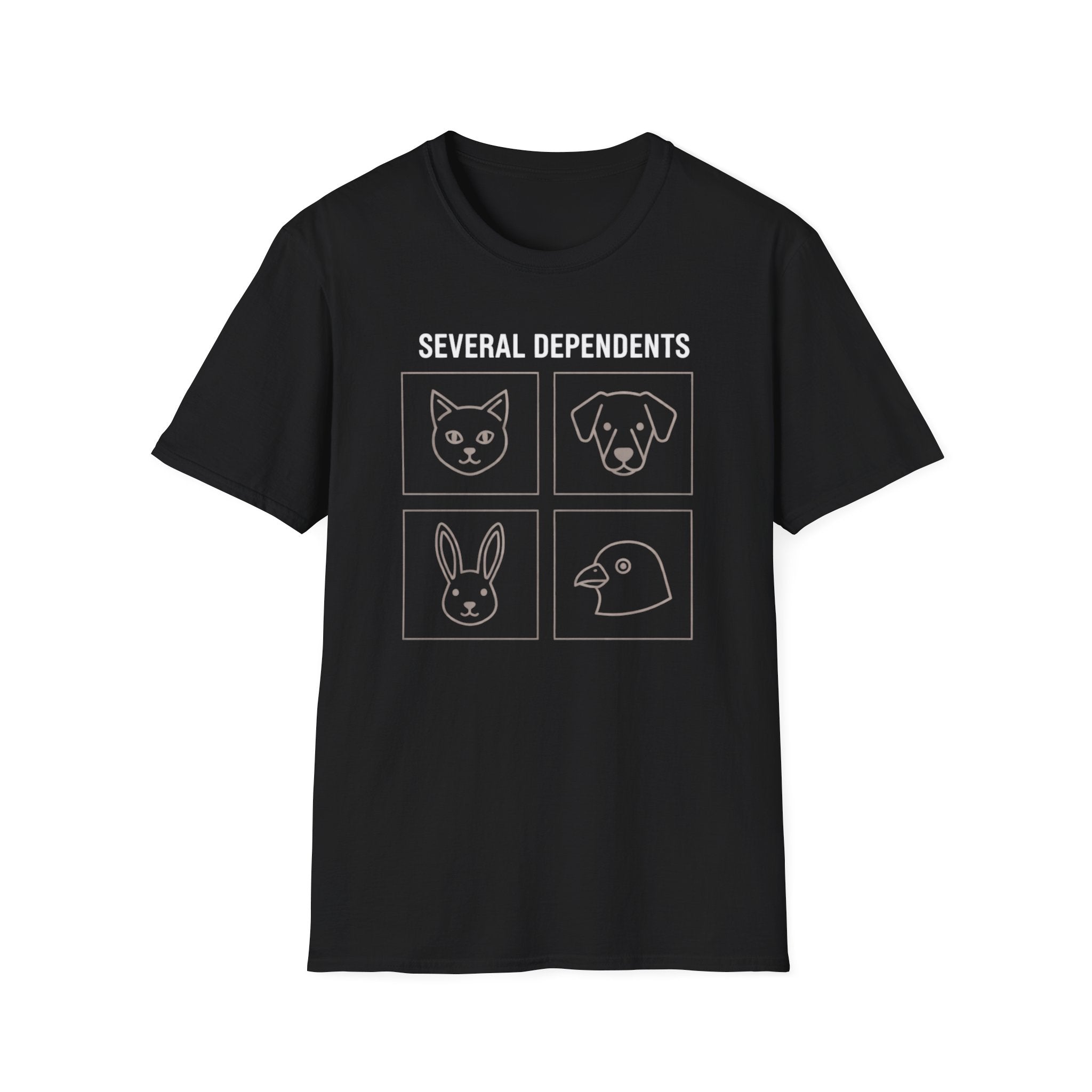Several Dependents Pet T-Shirt