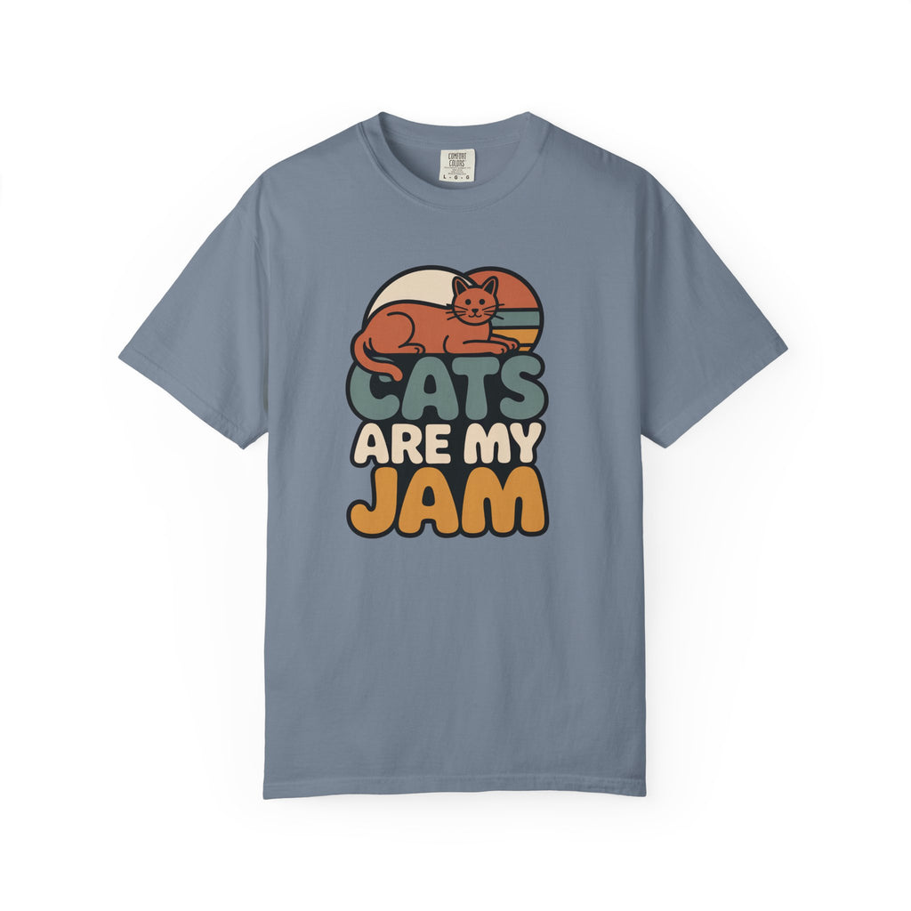 Cats Are My Jam Retro T-Shirt
