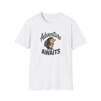 Adventure Awaits Hedgehog T-Shirt