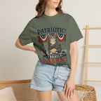 Patriotic Cat T-Shirt — “Patriotic? I Barely Tolerate This House”