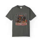 Bad Day Grill Snack 4th of July Dog T-Shirt — Funny BBQ Dachshund Graphic Tee