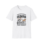 Certified Service Human Dog  T-Shirt