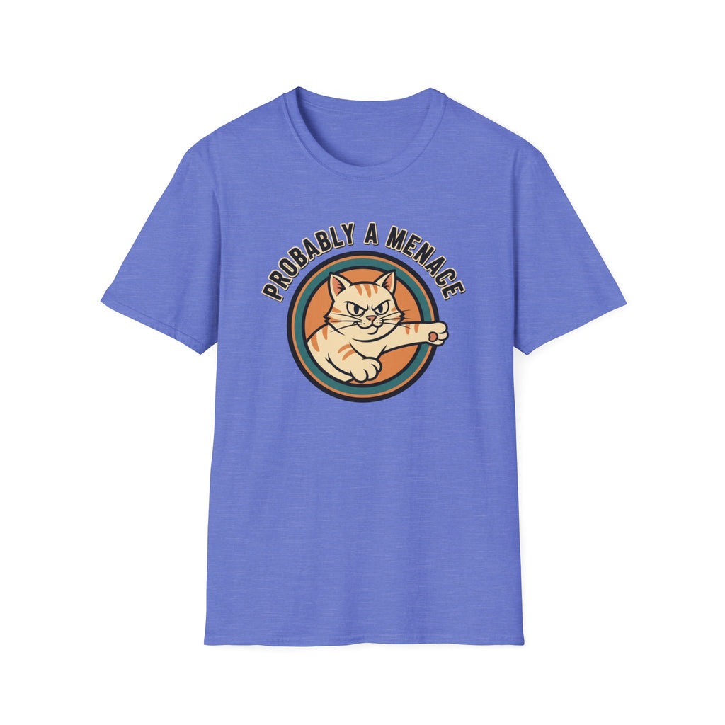 Probably a Menace Cat Logo T-Shirt