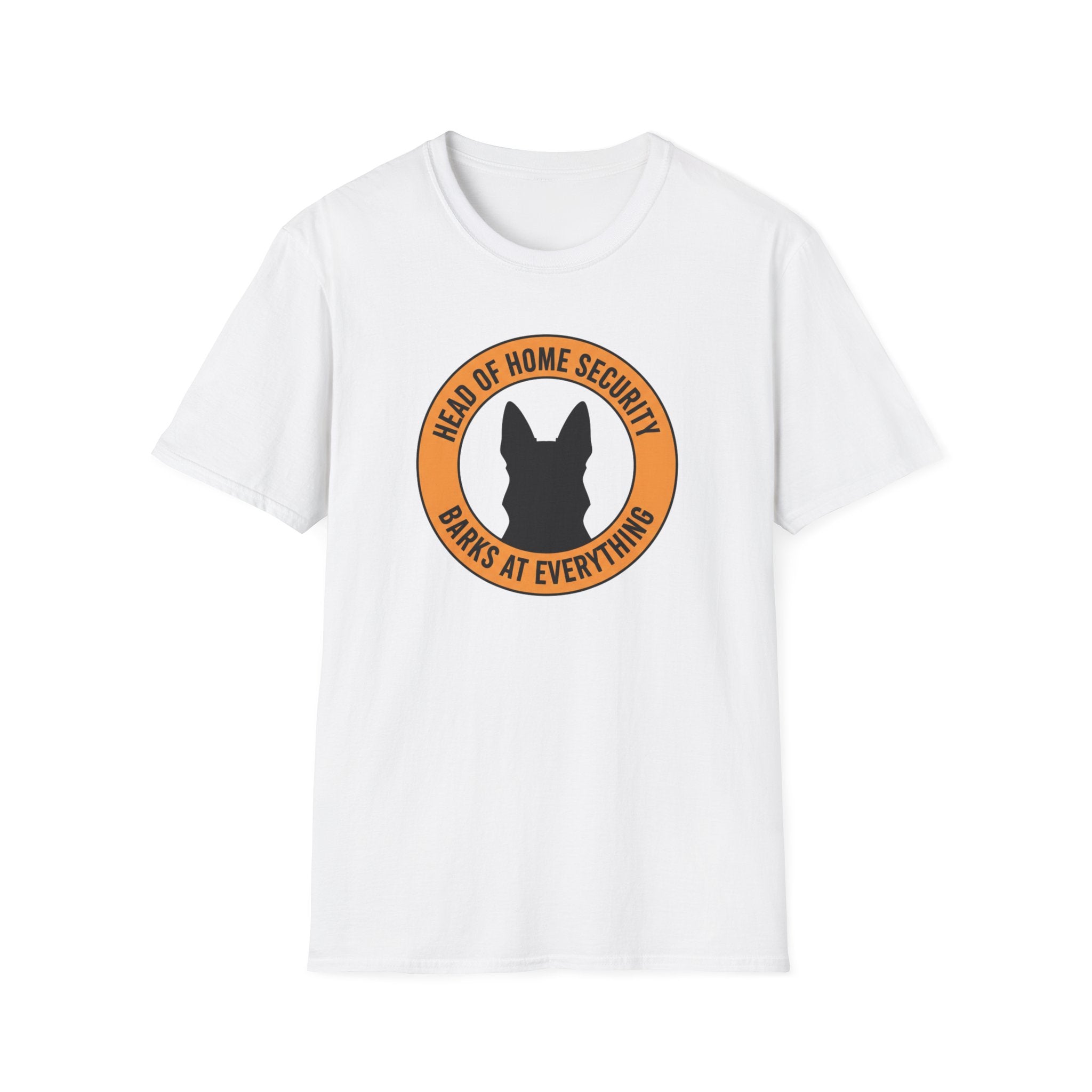 Head of Home Security Dog T-Shirt