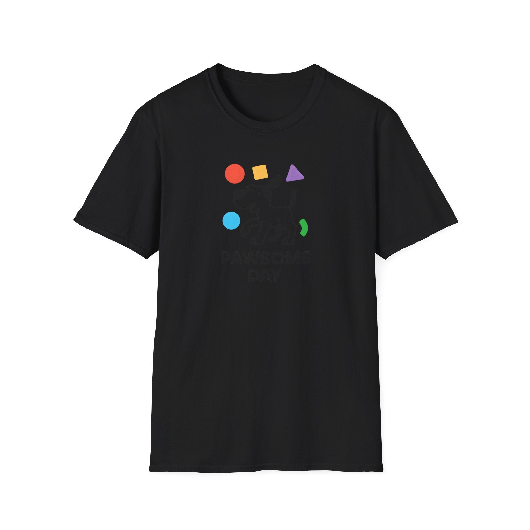 Unicorn with colorful shapes T-Shirt