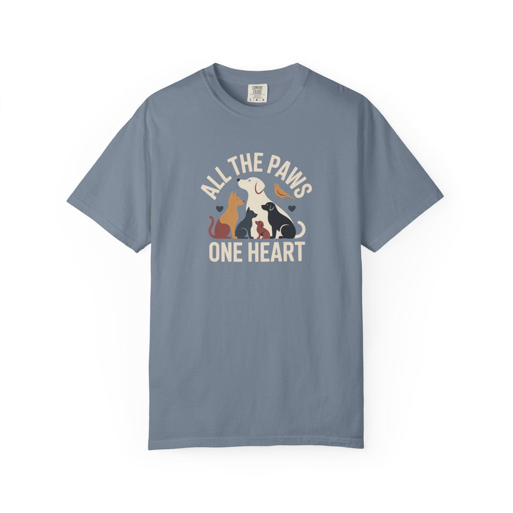 All the Paws One Heart Dog T-Shirt