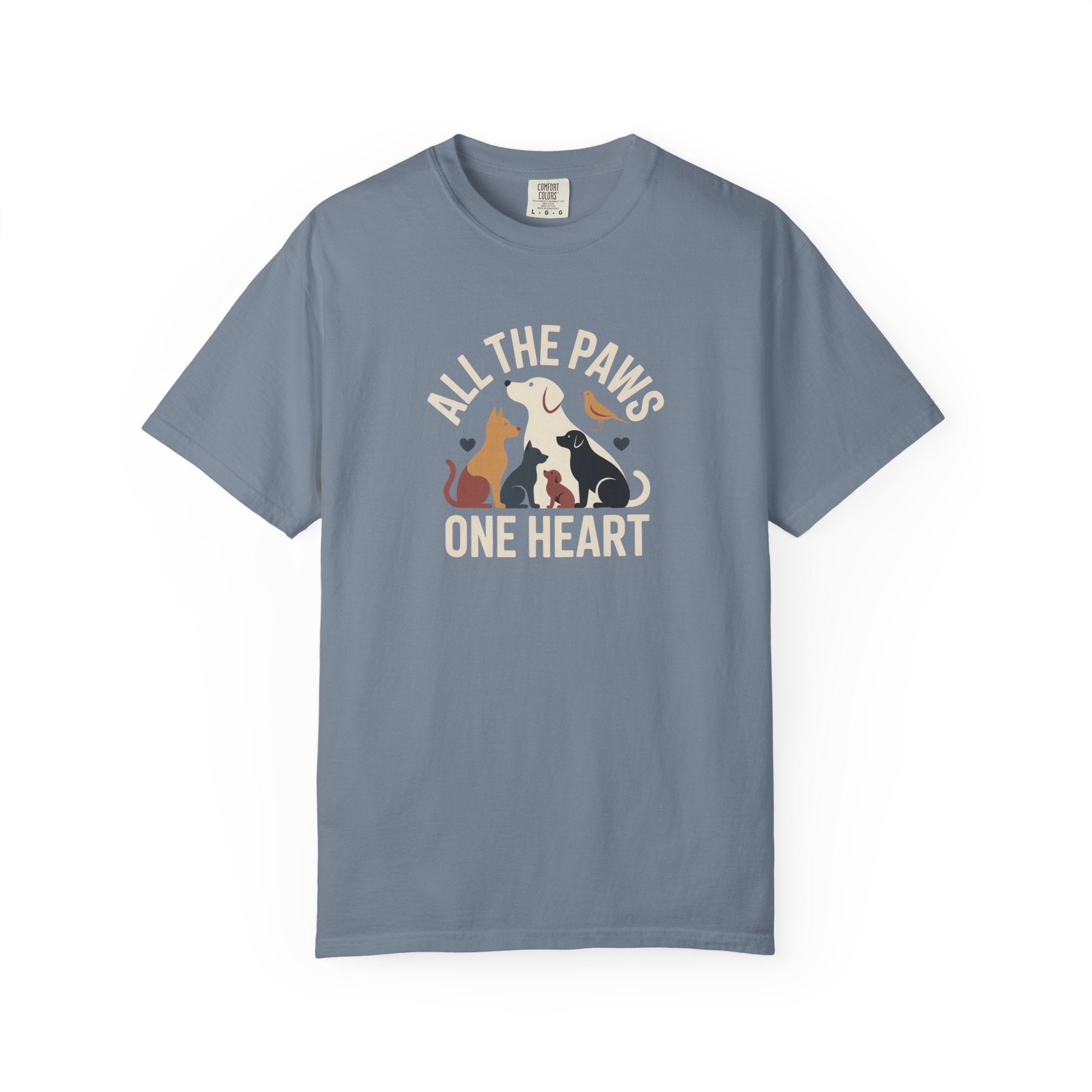 All the Paws One Heart Dog T-Shirt