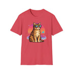 Cat Vibes Retro T-Shirt