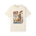 Red White and Drool Dog 4th of July T-Shirt — Patriotic Funny Pet Tee