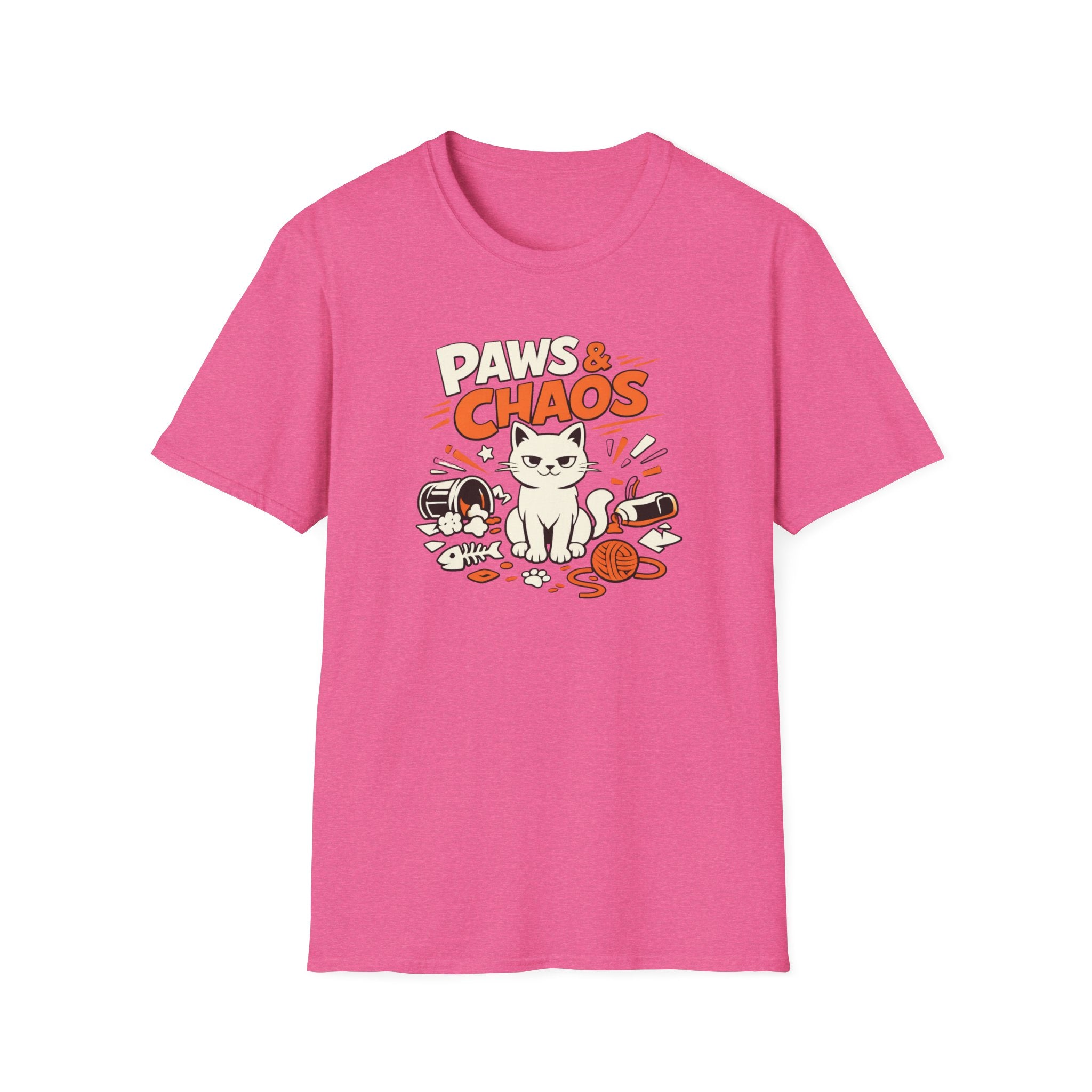 Paws and Chaos Cat T-Shirt