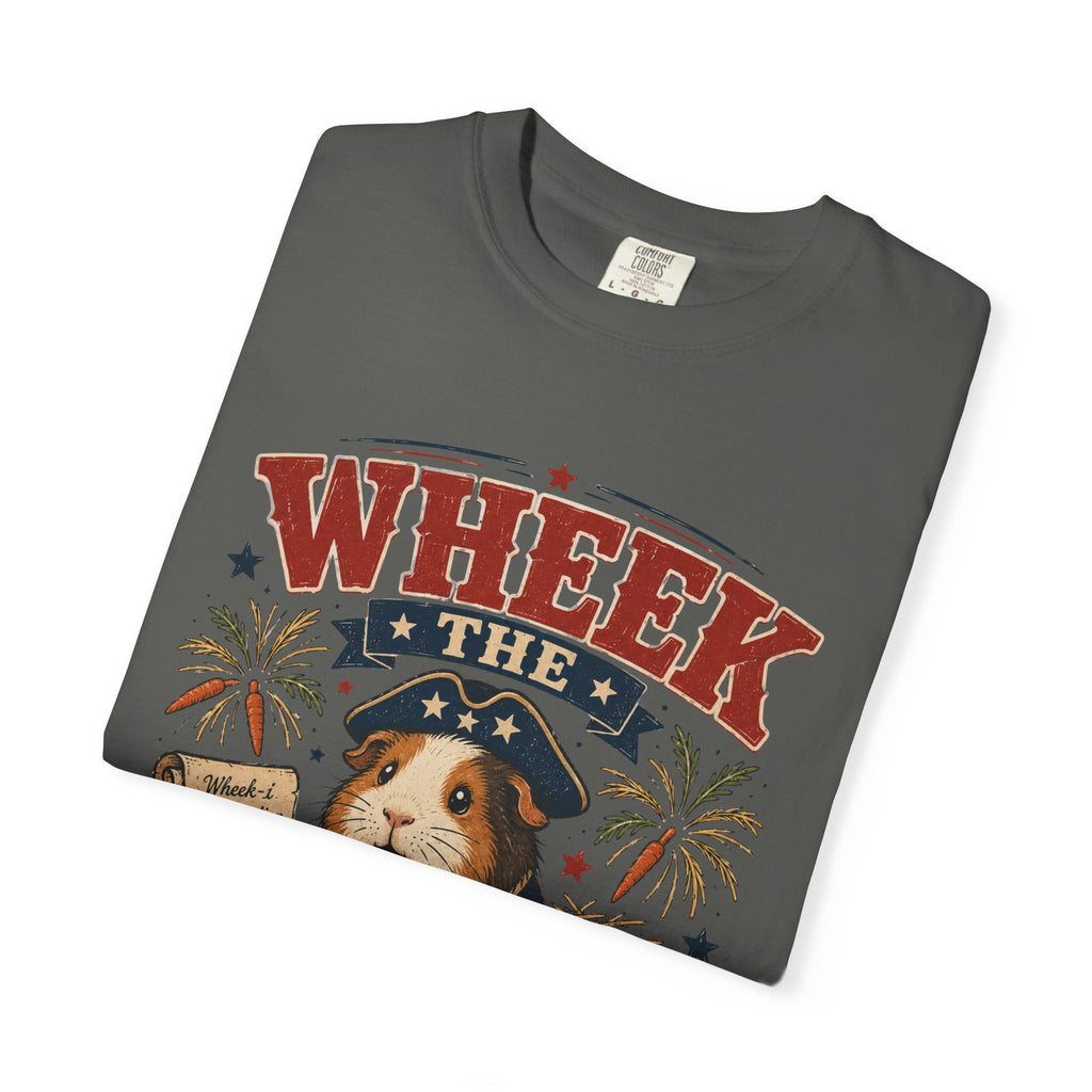 Wheek the People 4th of July T-Shirt — Patriotic Guinea Pig Graphic Tee