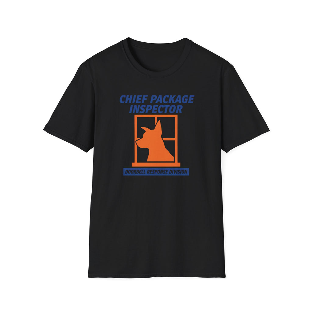 Chief Package Inspector Dog T-Shirt