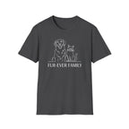 Fur Ever Family Dog and Cat T-Shirt