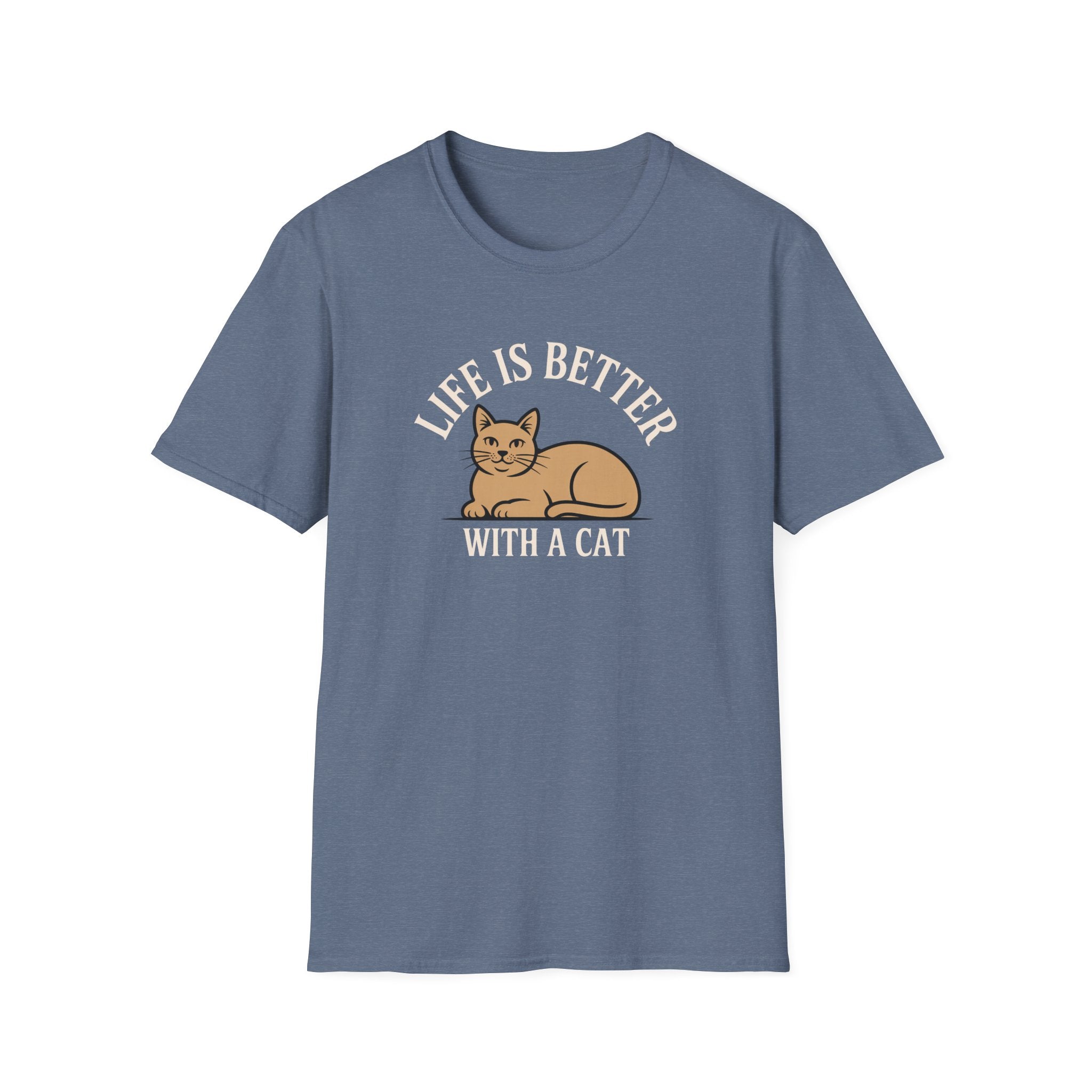 Life is Better With a Cat T-Shirt
