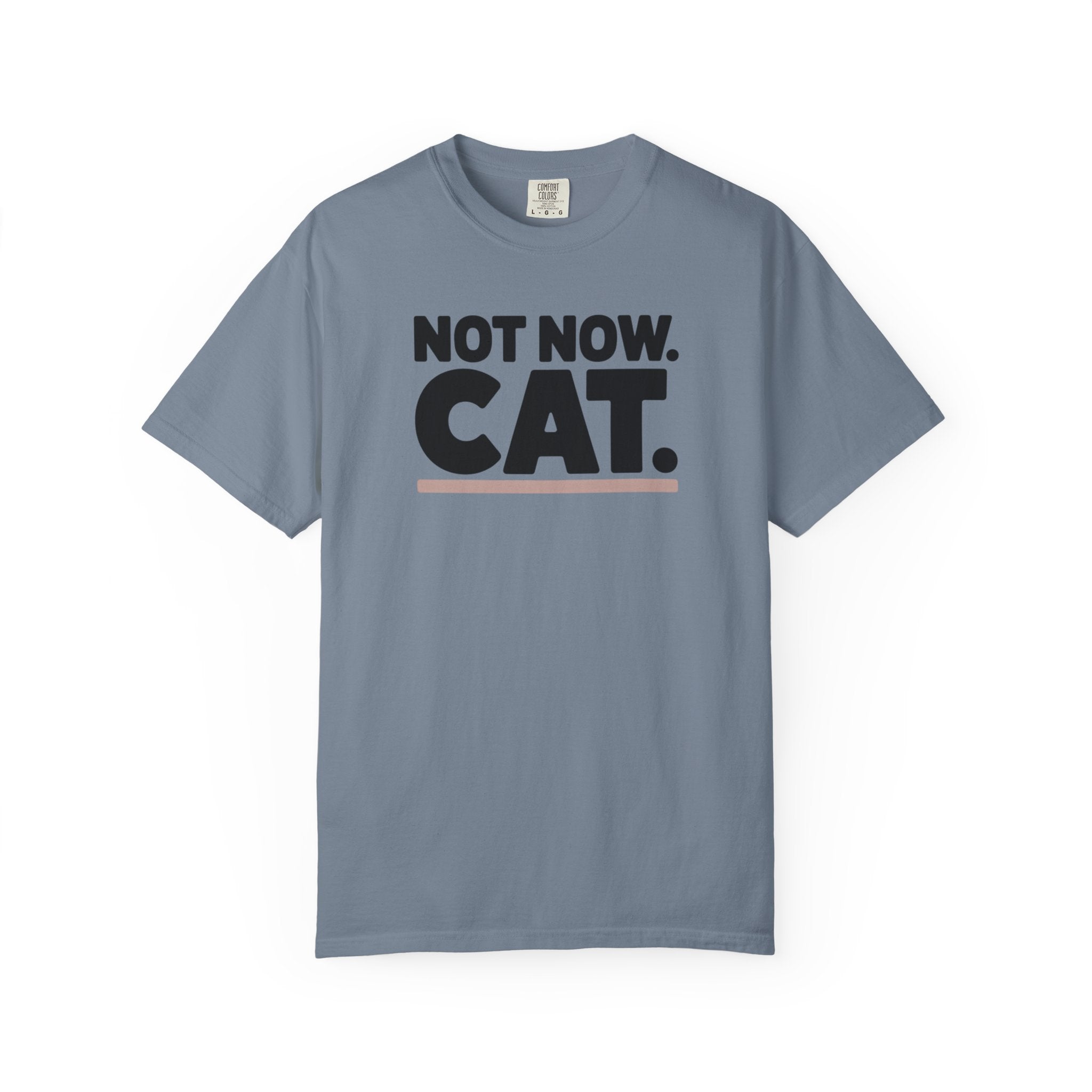 Not Now. Cat. T-Shirt